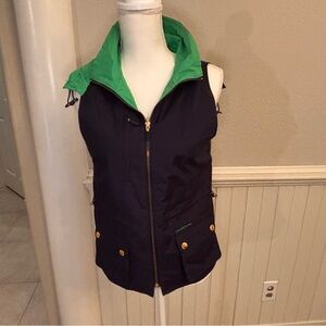 Ralph Lauren LAUREN reversible zip up jacket/vest, women’s PP (xsmall petite)
